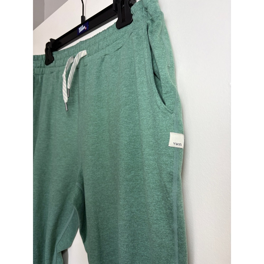NEW Vuori Performance Jogger Large Green Heather VW303 DreamKnit Sweatpants Mens - Picture 2 of 4